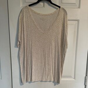 Ava & Viv leopard tee size 2x women’s